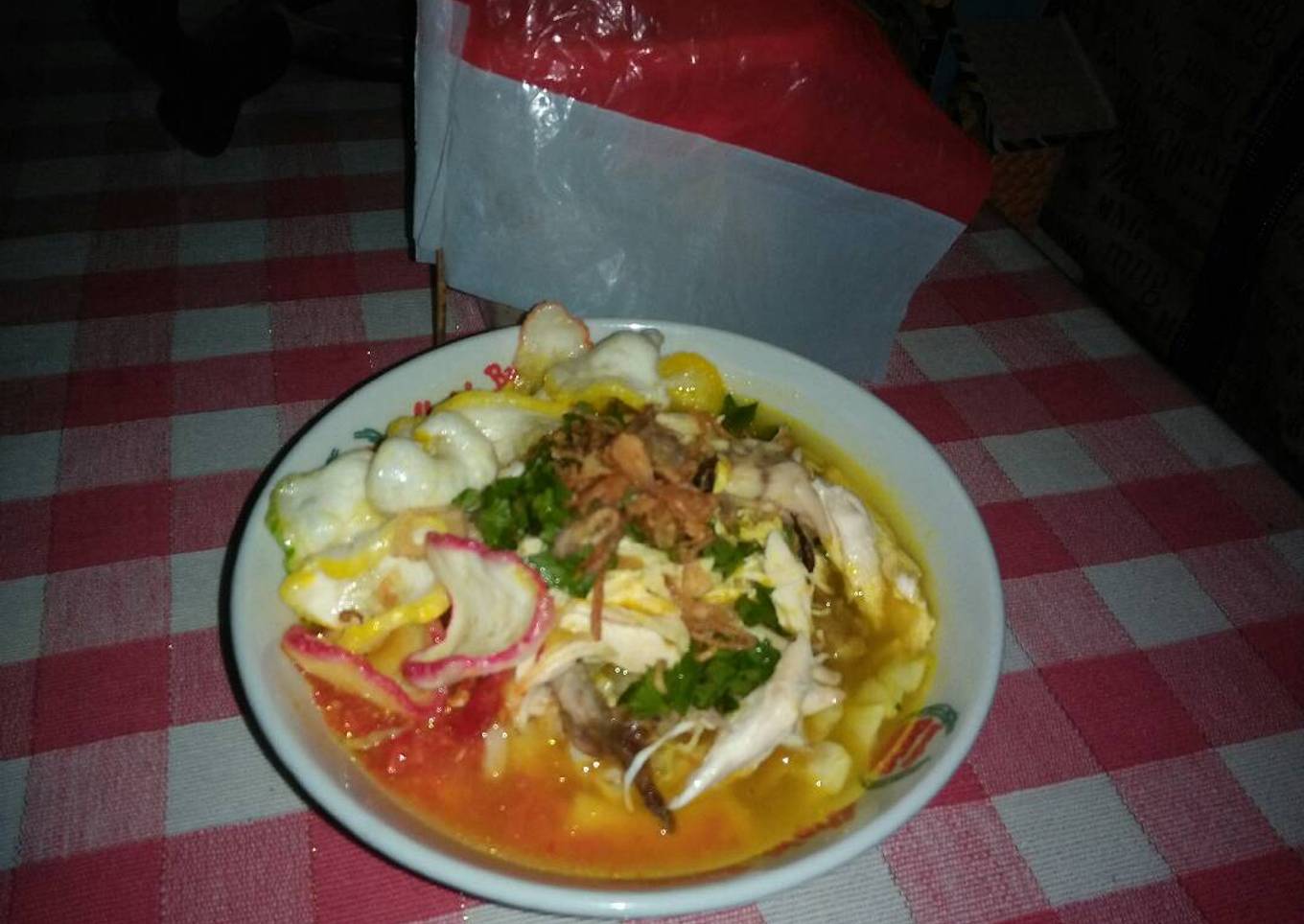 Soto ayam kemerdekaan #merahputih🇮🇮