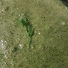 A picture of Dhaniya chutney.