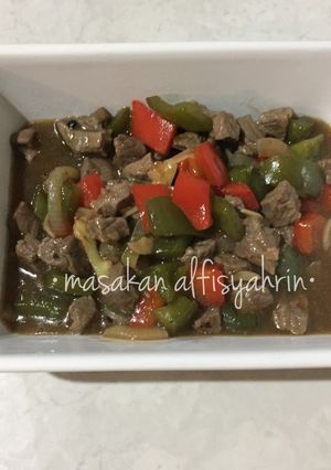 Foto resep Sapi lada hitam