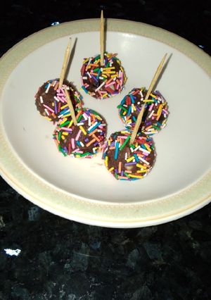 A picture of Chocolate ball.