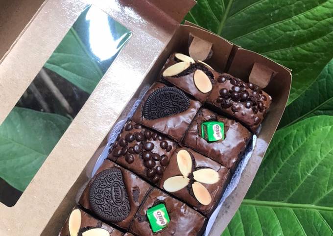 Yuk intip, Resep buat Brownies sekat  sesuai selera
