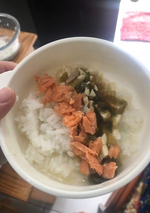 Foto resep MPASI Sup Miso dan Salmon