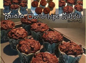 Foto resep Banana Chocochips Muffin