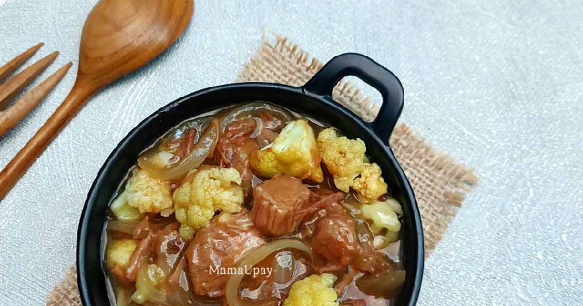 Tumis Daging Sapi Kembangkol