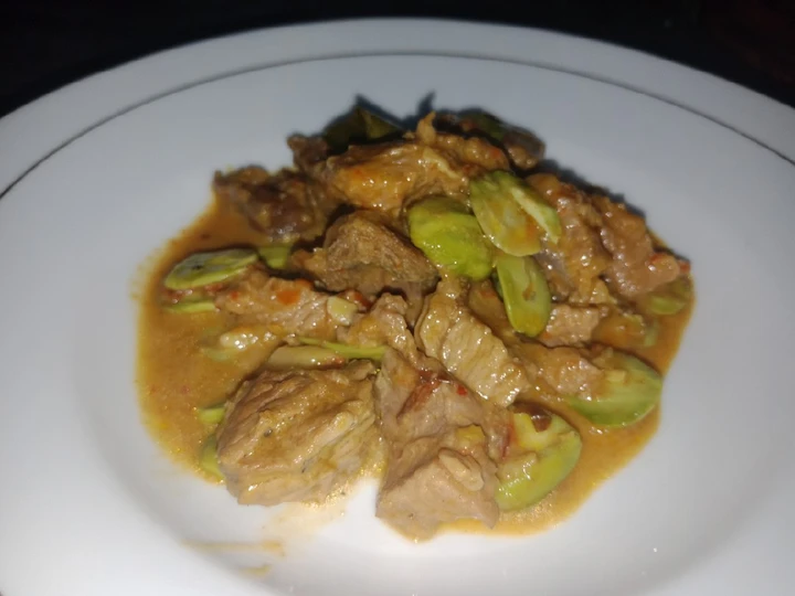 Cara Mudah Menyiapkan Resep Gulai sapi pete yang Bisa Manjain Lidah Anti Ribet, Mantap