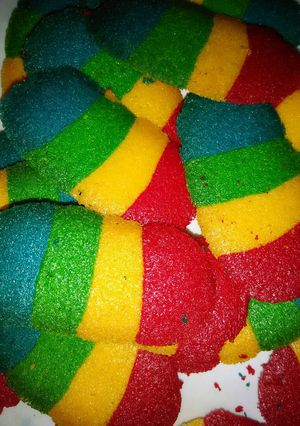 Foto resep Lidah kucing rainbow