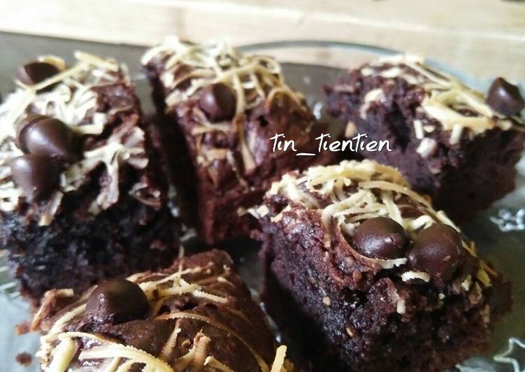 Anti Ribet, Bikin 155. Fudgie Shiny Crust Brownie Menu Enak