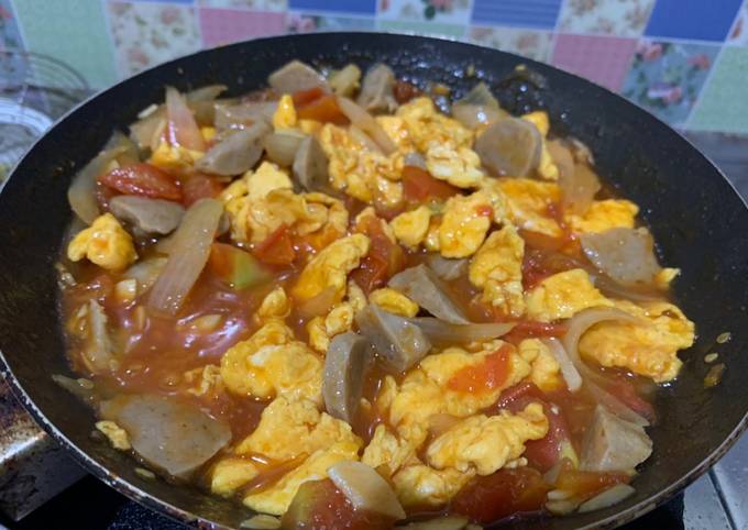 Resep Tumis Telur Tomat Oleh Ulima Safi Nadhif Cookpad