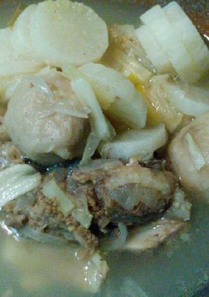 Foto resep Sup lobak putih tulang bakso (Masak Simple)
