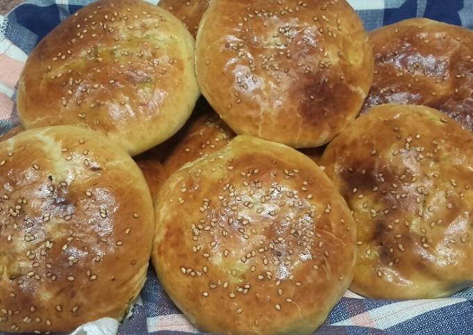 Pan Marroquí Relleno Con Verduras Receta De Comida De Marruecos Con Hakima Cookpad 5803