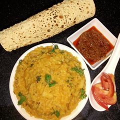 A picture of Moong Dal Khichadi.