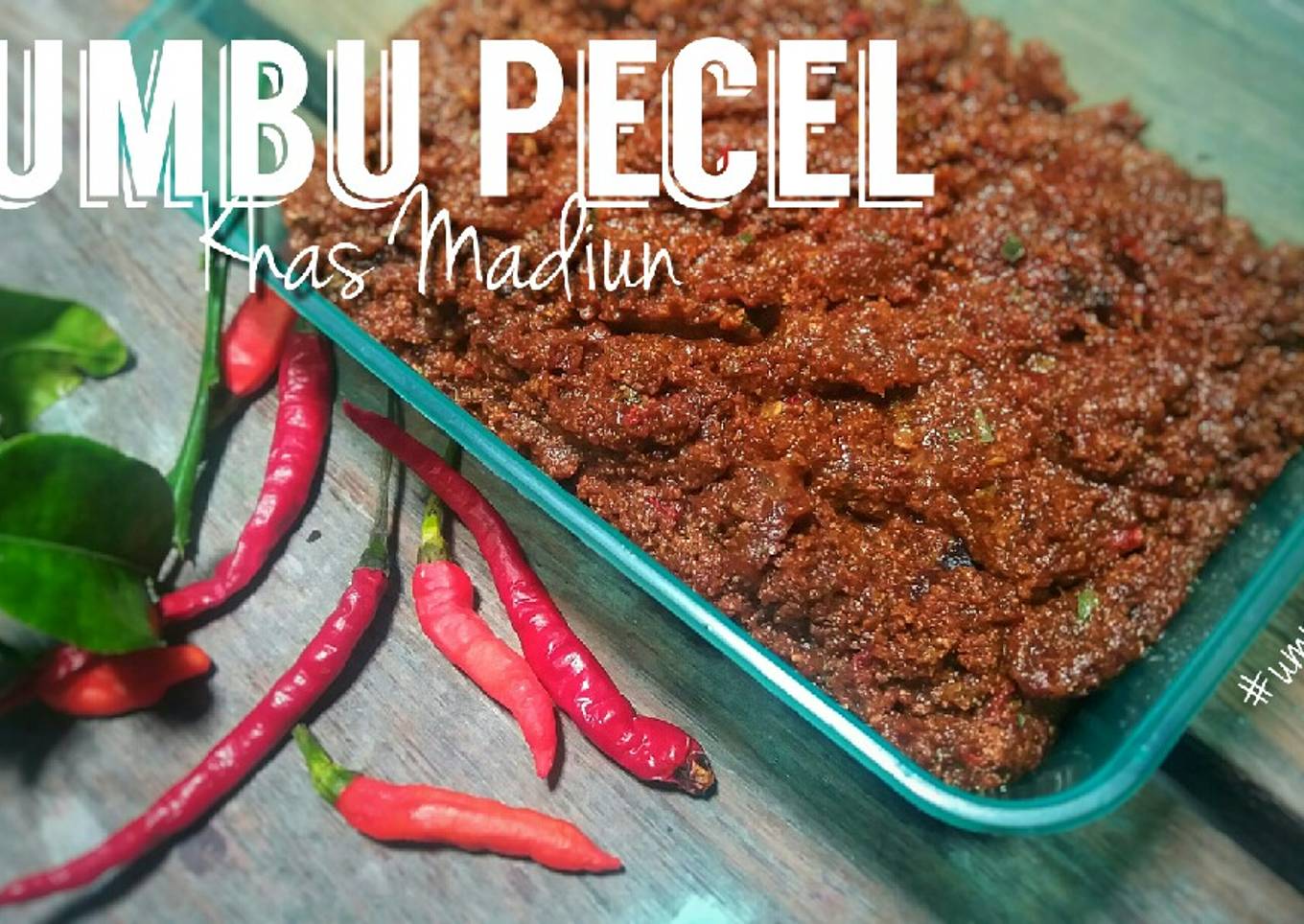 🌰 Bumbu Pecel Khas Madiun
