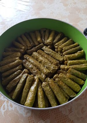 Φωτογραφία της συνταγής Εύκολα ντολμαδάκια με ρύζι γιαλαντζί