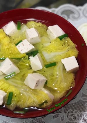 Hình của món Canh cải thảo.