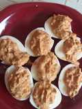 Huevos duros, rellenos!