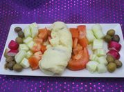 Una foto de ensalada para vender