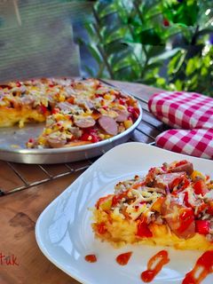 Foto resep Pizza Roti Tawar