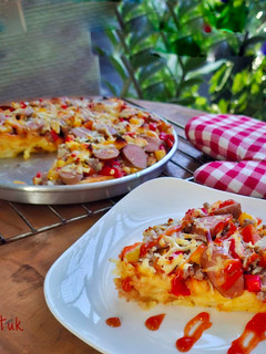 Foto resep Pizza Roti Tawar