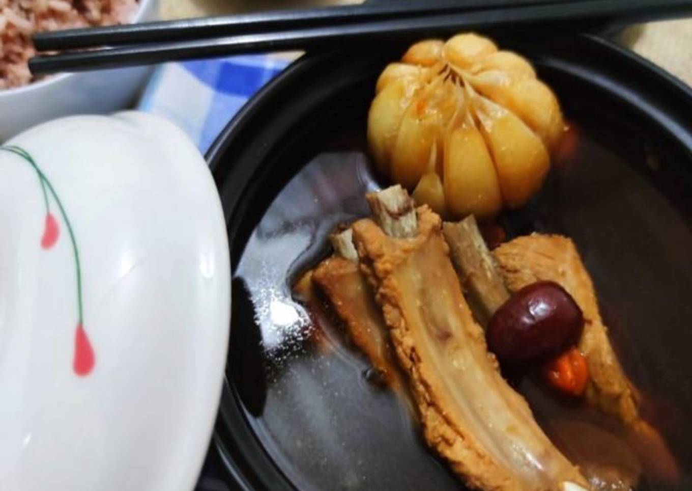 Soup Bak Kut Teh Rice Cooker / 肉骨茶