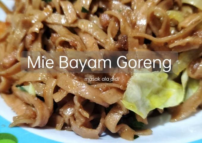 Mie Bayam Goreng ala Didi foto resep utama