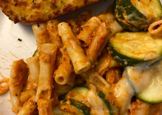 Step-by-Step Guide to Make Real Baked Zucchini Ziti for Vegetarian Recipe