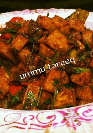 Haddadiyar doya Mai ganyan parsley (lansir ainihin hoton girkin