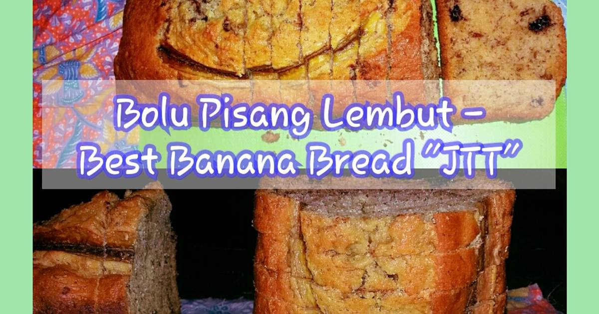 97 resep banana bread cake pisang enak dan sederhana - Cookpad
