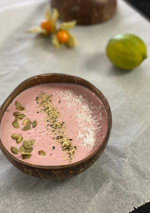Une photo de Smoothie à la fraise 🍓