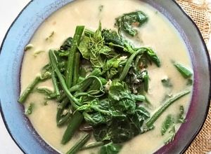 Foto resep Bobor daun labu siam