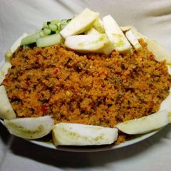 A picture of Dambun shinkafa.
