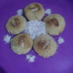 A picture of Coconut Jowar Cookies.