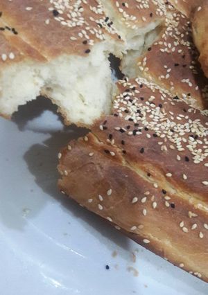 صورة لوصفة خبز البيدا أو الخبز التركي