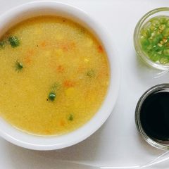 A picture of Sweet Corn Soup.