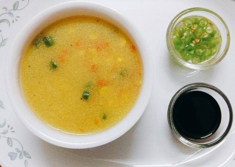 Step-by-Step Guide to Make Super Quick Homemade Sweet Corn Soup