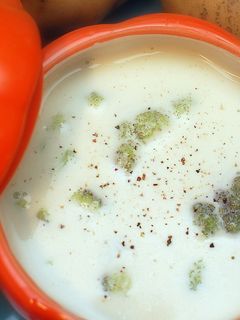 馬鈴薯鮮奶油濃湯 的食譜成品照片