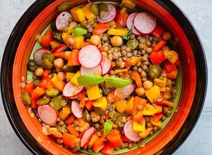 Foto di Insalata di lenticchie al mango