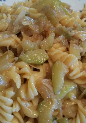 Una foto de Pasta con verduras