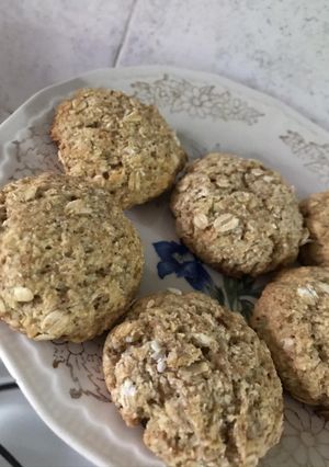 Una foto de Galletitas de avena y coco