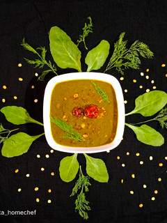 પાલક સુવા ભાજી કરી (Spinach Dill Leaves Curry Recipe In Gujarati) રેસીપી મુખ્ય ફોટો