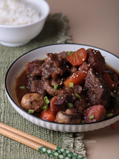 Foto resep Semur Daging Korea 'Galbi Jjim'