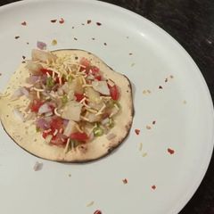 A picture of Masala Papad.