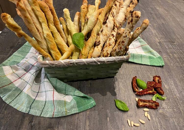 Recipe of Homemade Grissini assortiti