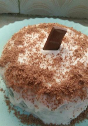A picture of Eggless Chocolate sponge cake.