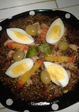 صورة لوصفة سلاطة مشوية