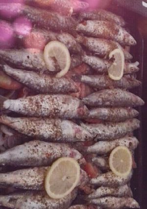 صورة لوصفة سردين مشوي فالفرن