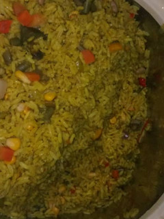 A picture of Jallop rice.