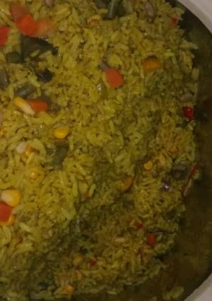A picture of Jallop rice.