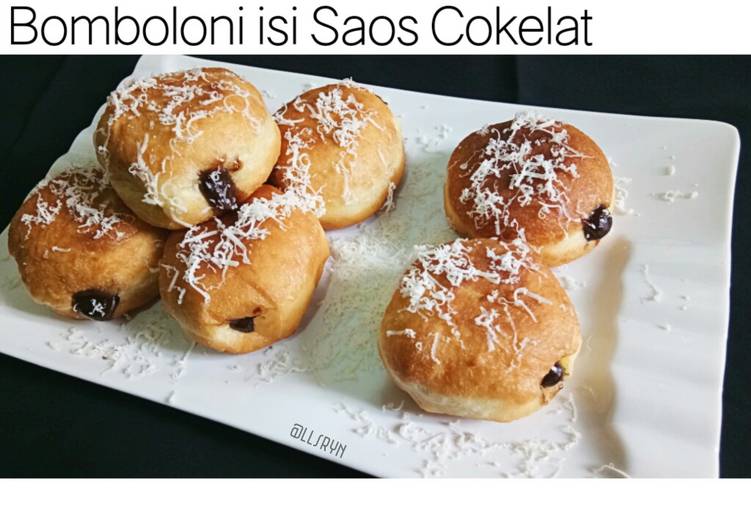 Bomboloni isi Saos Cokelat