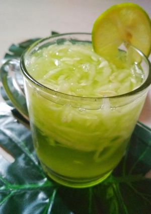 Foto resep Es Timun Serut Jeruk Nipis