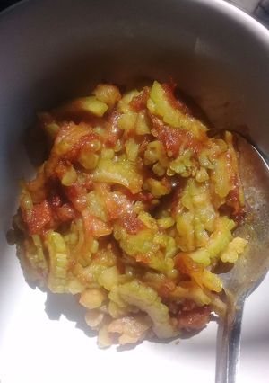 Foto resep Tumis pare pedas manis